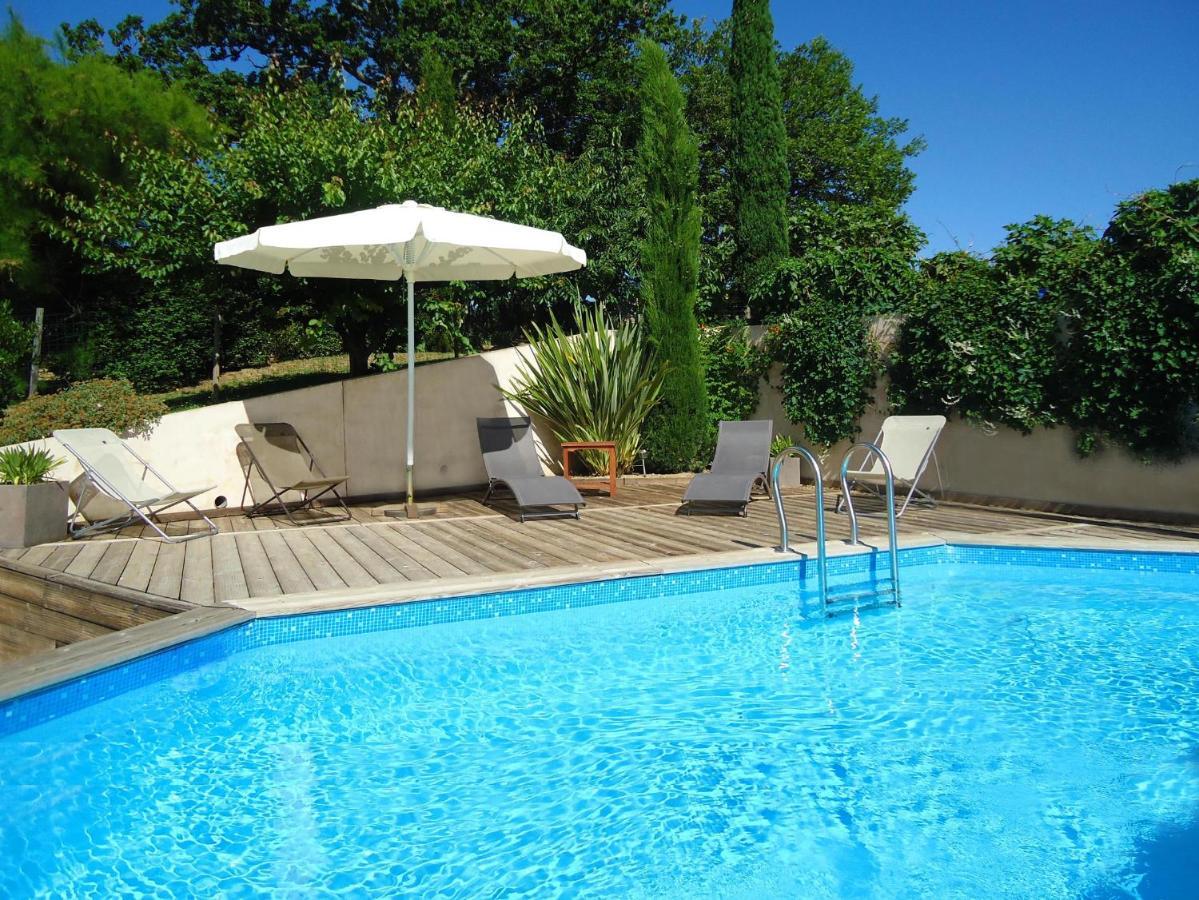 Chambres D'Hotes "Maison Pons" Proche Uzes - Pont Du Gard Pougnadoresse Eksteriør billede